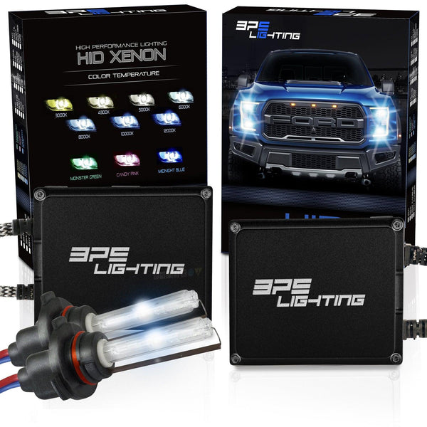 H10 Terminator Series 55W Canbus HID Xenon Headlight Kit 4300K to 12000K - BPS Lighting
