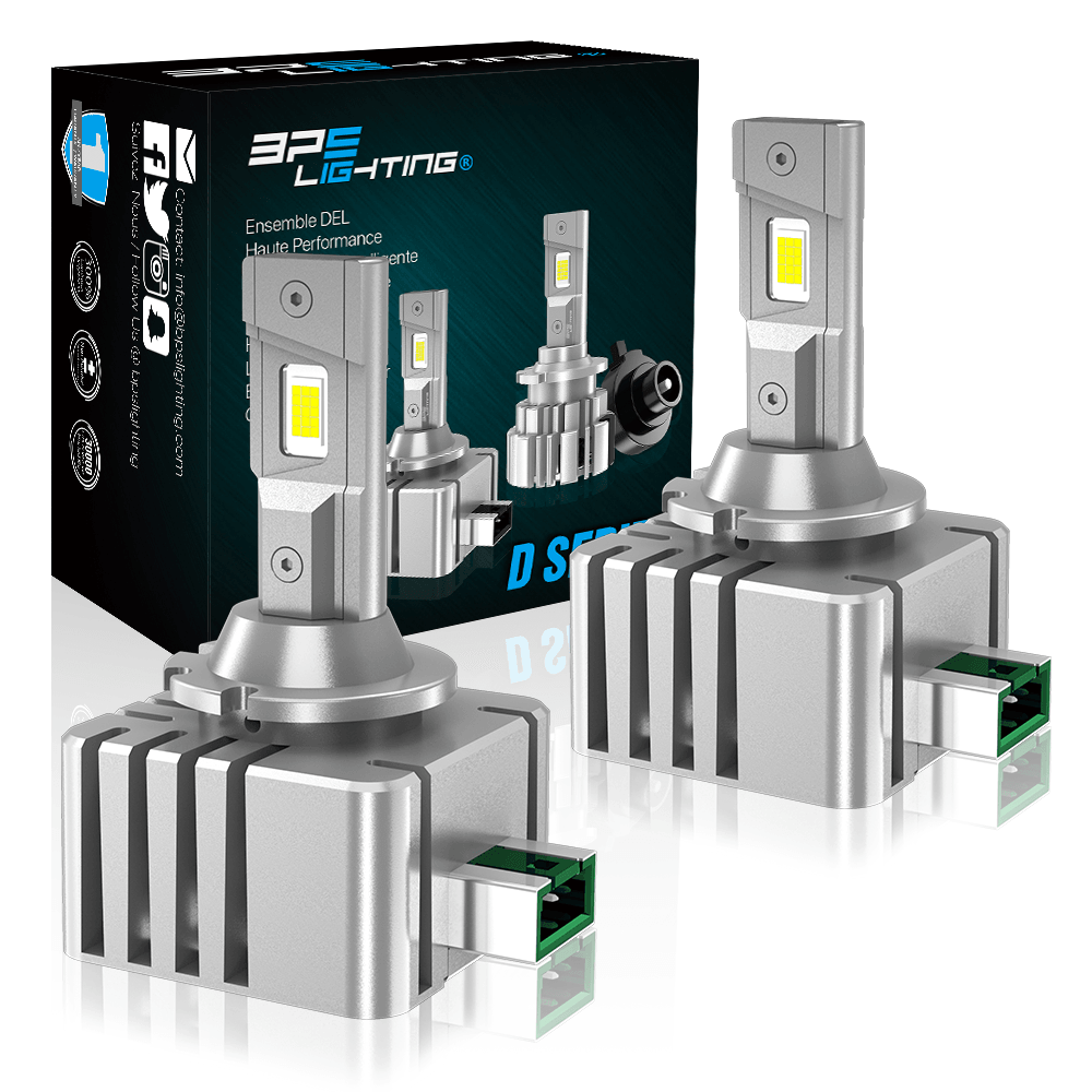 Ampoules de phares D3S / D3R LED Série D 18000 Lumens
