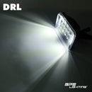 4 x 6 LED Conversion Headlights Dot Approved High Low Beam H4 Wiring Harness 2PCS 45W