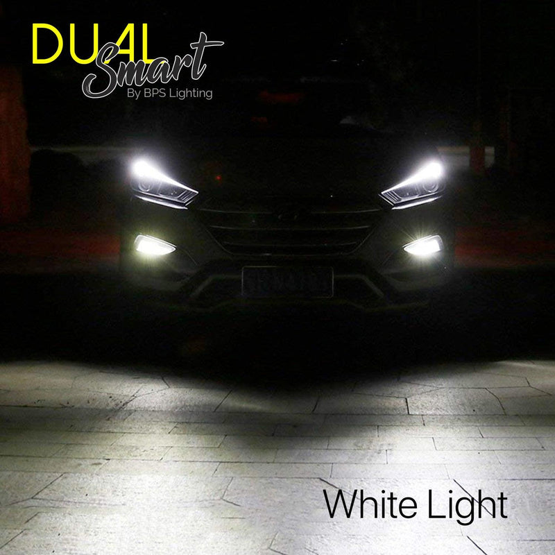 5202 D2 Series Dual Colors LED Headlight Bulbs 8000 Lumens - BPS Lighting