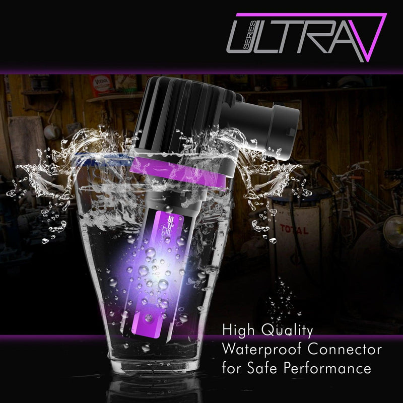 9004 UltraV Series LED Headlight Bulbs 10000 Lumens - BPS Lighting