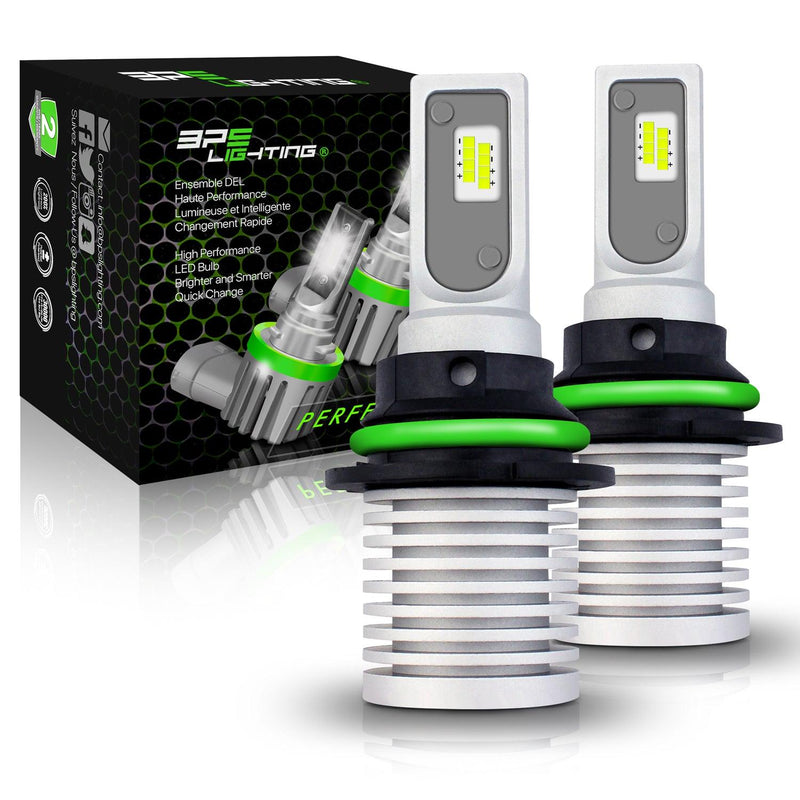 9007 Perfect Fit Series LED Headlight Bulbs 8000 Lumens - BPS Lighting