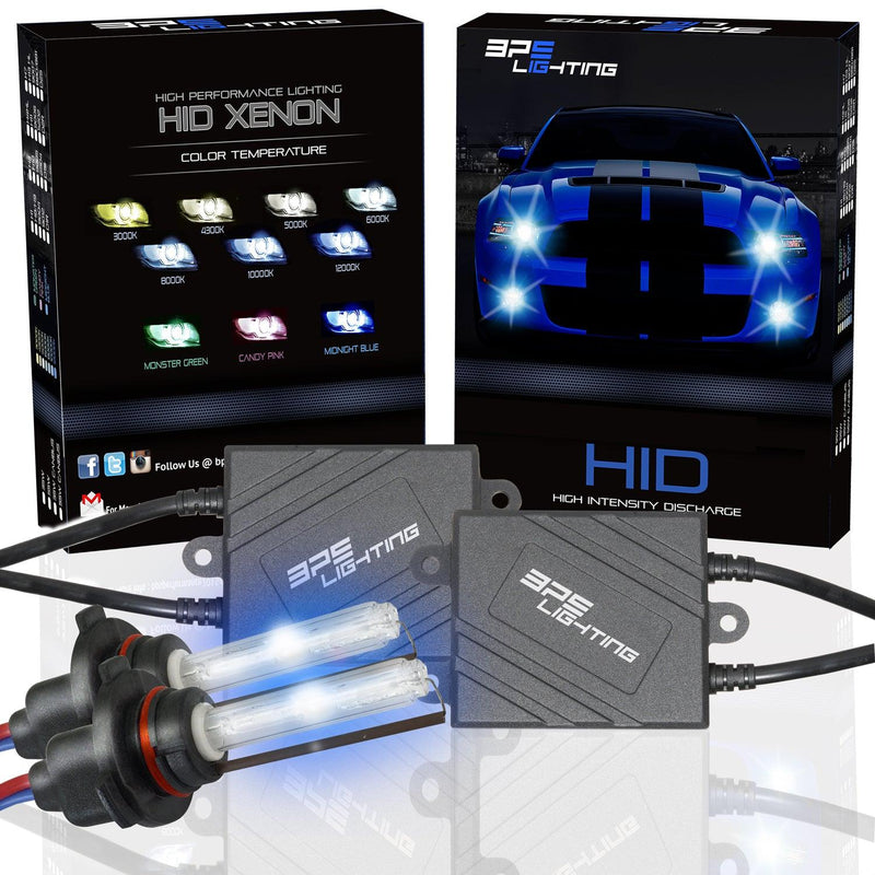 H3 Black Series 35W HID Xenon Headlight Kit 4300K to 12000K - BPS Lighting