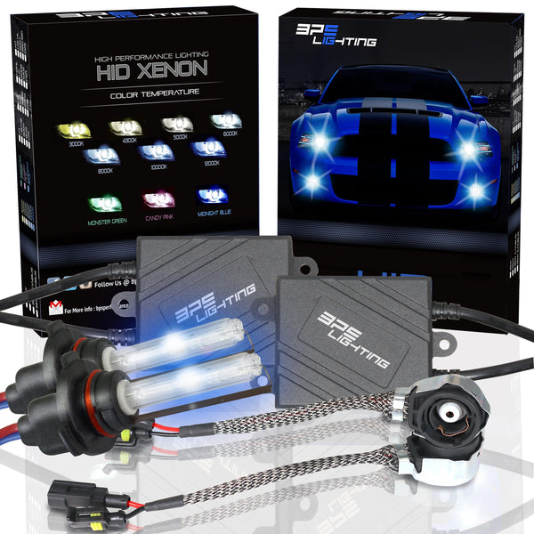 D2R/D2S Black Series 35W HID Xenon Headlight Kit 4300K to 12000K - BPS Lighting