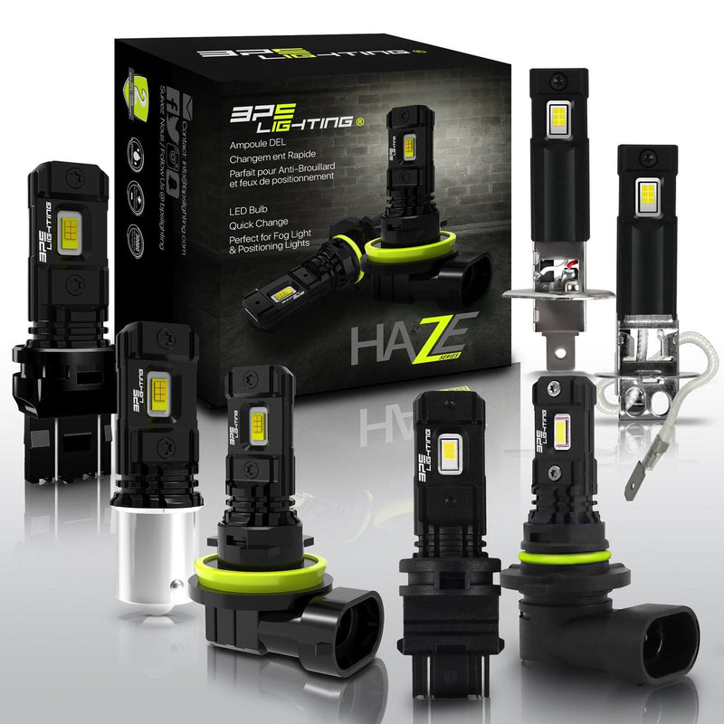 Haze Series LED Bulbs H8 3000 Lumens - BPS Lighting