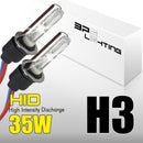H3 HID Xenon Bulbs Premium With Ceramic Base 35w - BPS Lighting