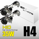 H4 / 9003 / HB2 HID Xenon Bulbs Premium With Ceramic Base 35w - BPS Lighting