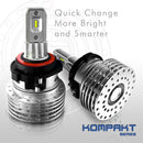 H7 Kompakt Euro Series LED Headlight Bulbs 8000 lumens - BPS Lighting