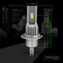 H6 Perfect Fit Series LED Headlight Bulbs 8000 Lumens - BPS Lighting