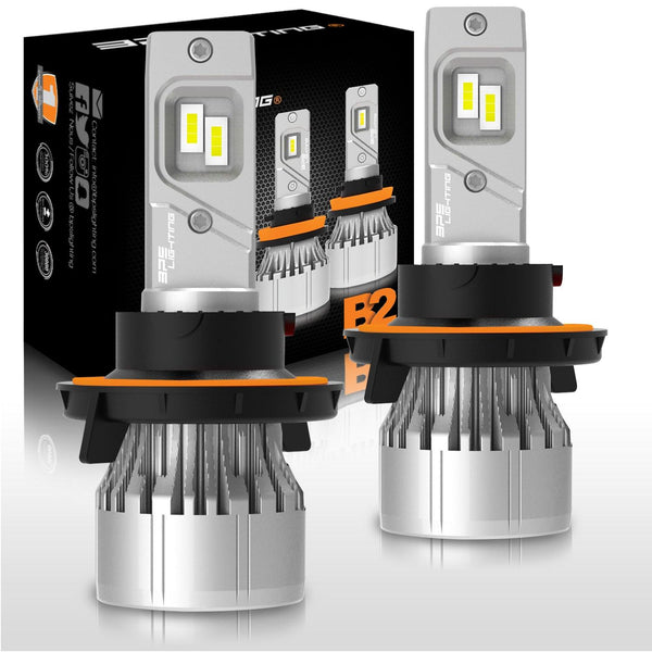 H13 / 9008 B2 Series LED Headlight Bulbs 12000 Lumens - BPS Lighting