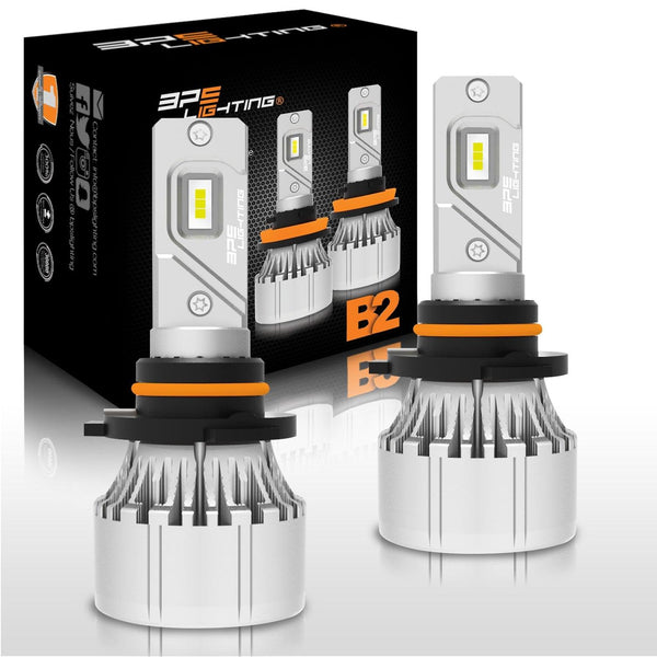Can-Am Spyder RT 2010-2019 Upper Headlight B2 Series LED Bulbs 12000 Lumens - BPS Lighting