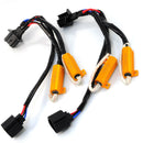 Warning Canceller H13 / 9008 Gold Resistors 50W/8ohm (2pcs) - BPS Lighting