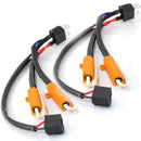 Warning Canceller H4 / 9003 / HB2 Gold Resistors 50W/8ohm (2pcs) - BPS Lighting