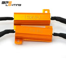 Warning Canceller H8 / H9 / H11 Gold Resistors 50W/8ohm (2pcs) - BPS Lighting