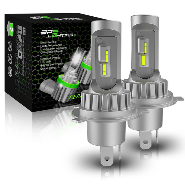H4 / 9003 / HB2 Perfect Fit Series LED Headlight Bulbs 8000 Lumens - BPS Lighting