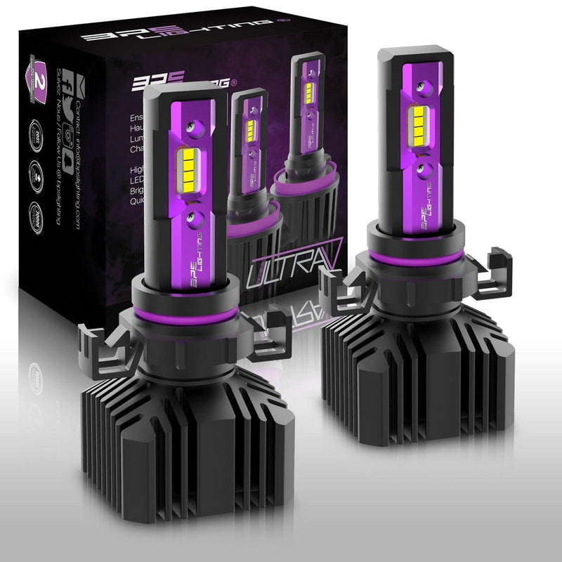 UltraV Series LED Headlight Bulbs 10000 Lumens - BPS Lighting