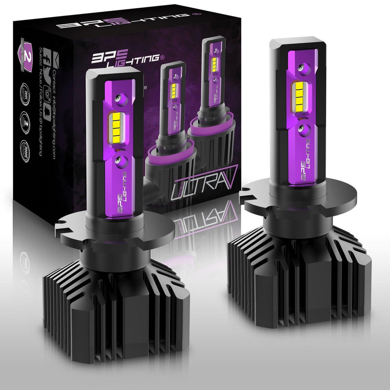 UltraV Series LED Headlight Bulbs 10000 Lumens - BPS Lighting