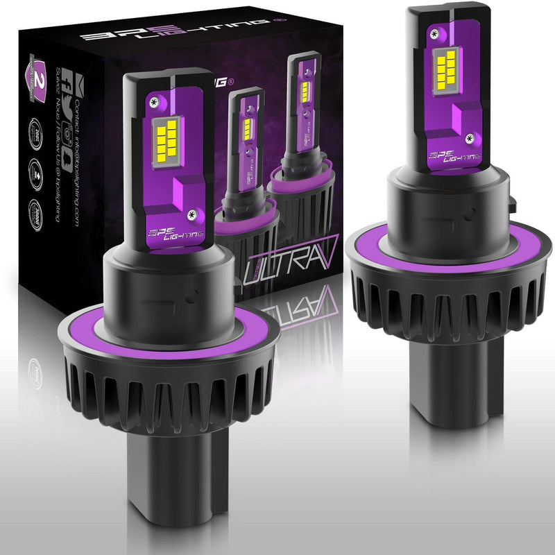 UltraV Series LED Headlight Bulbs 10000 Lumens - BPS Lighting