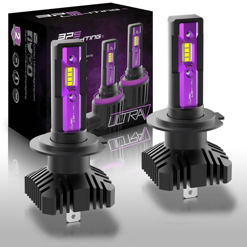 UltraV Series LED Headlight Bulbs 10000 Lumens - BPS Lighting