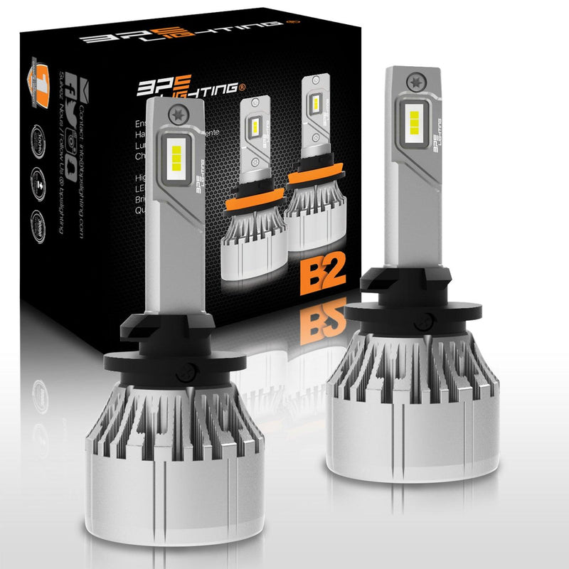 B2 Series LED Headlight Bulbs 12000 Lumens - BPS Lighting