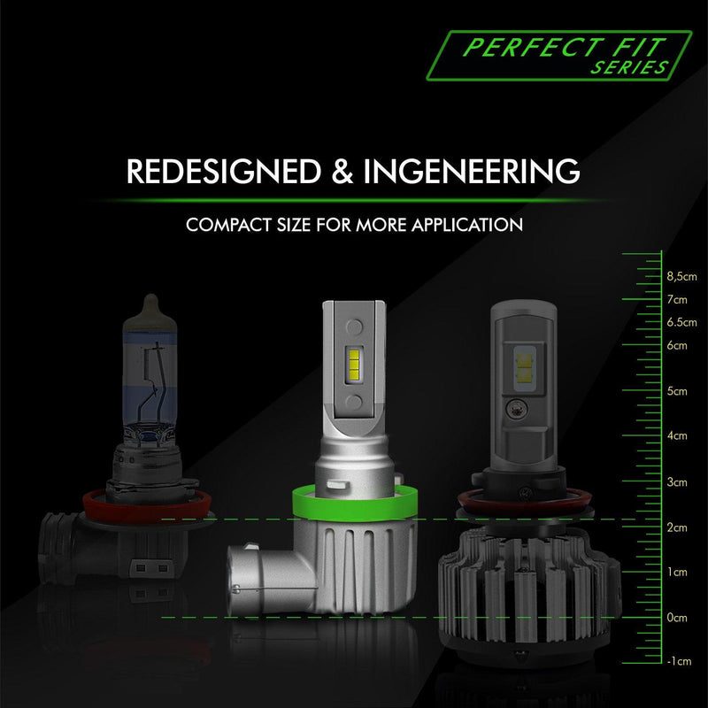 Perfect Fit Series LED Headlight Bulbs 8000 Lumens - BPS Lighting